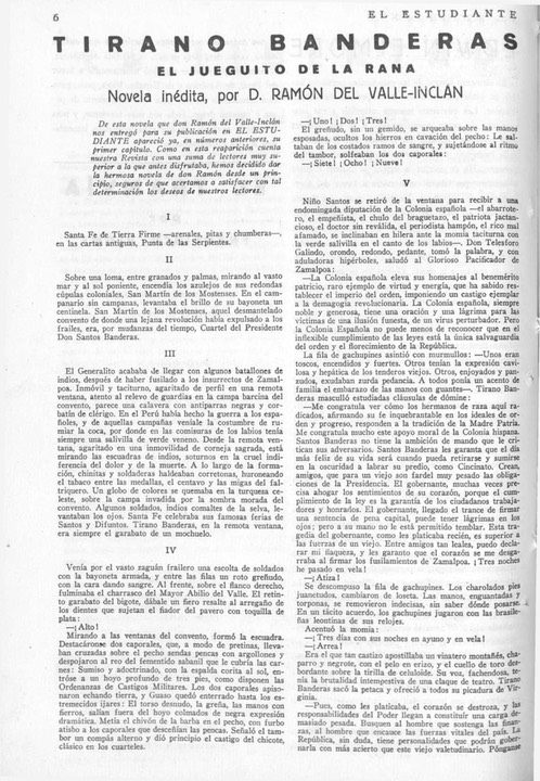 El estudiante (Madrid), #1, (6-12-1925), p. 6
