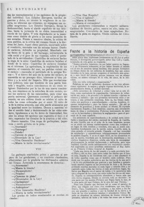 El estudiante (Madrid), #9, (11-2-1926), p. 7