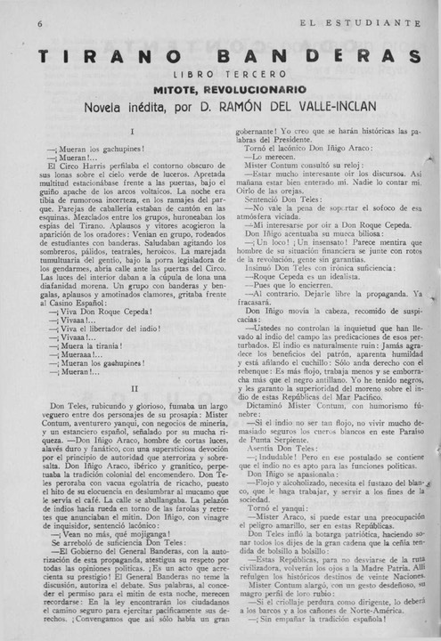 El estudiante (Madrid), #7, (17-1-1926), p. 6